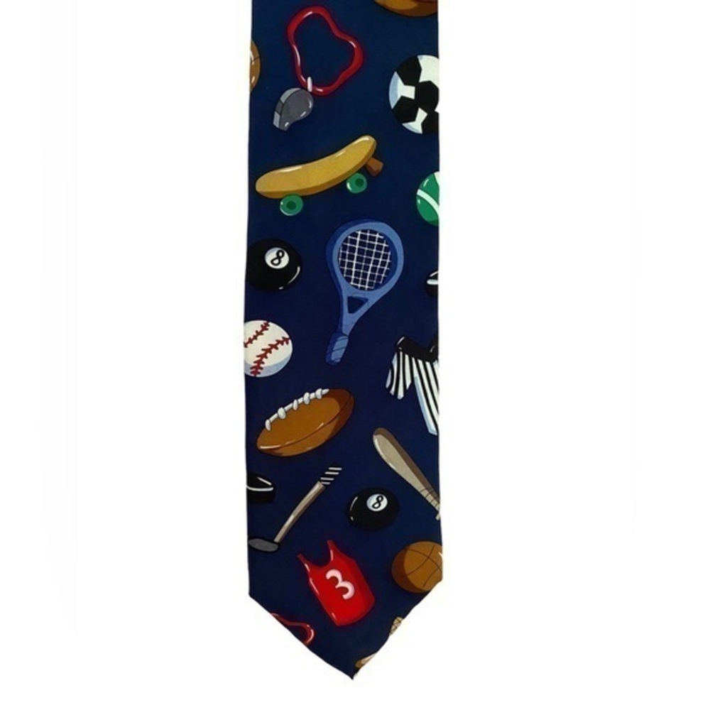 Novelty Wembley men’s sports themed neck tie